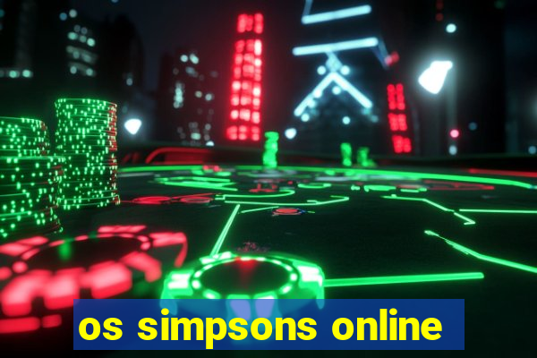 os simpsons online